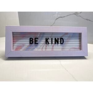 Changeable Letter Board Pastel Plastic Letters